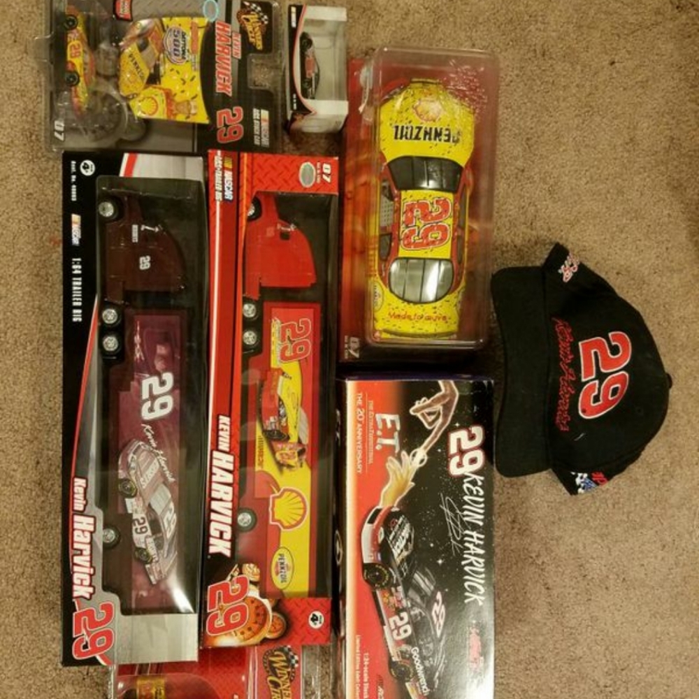 Kevin Harvick NASCAR lot